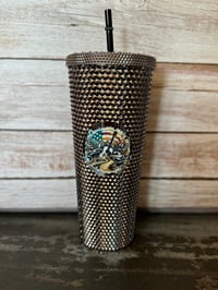 Image 1 of 24oz American Band Studded Tumbler