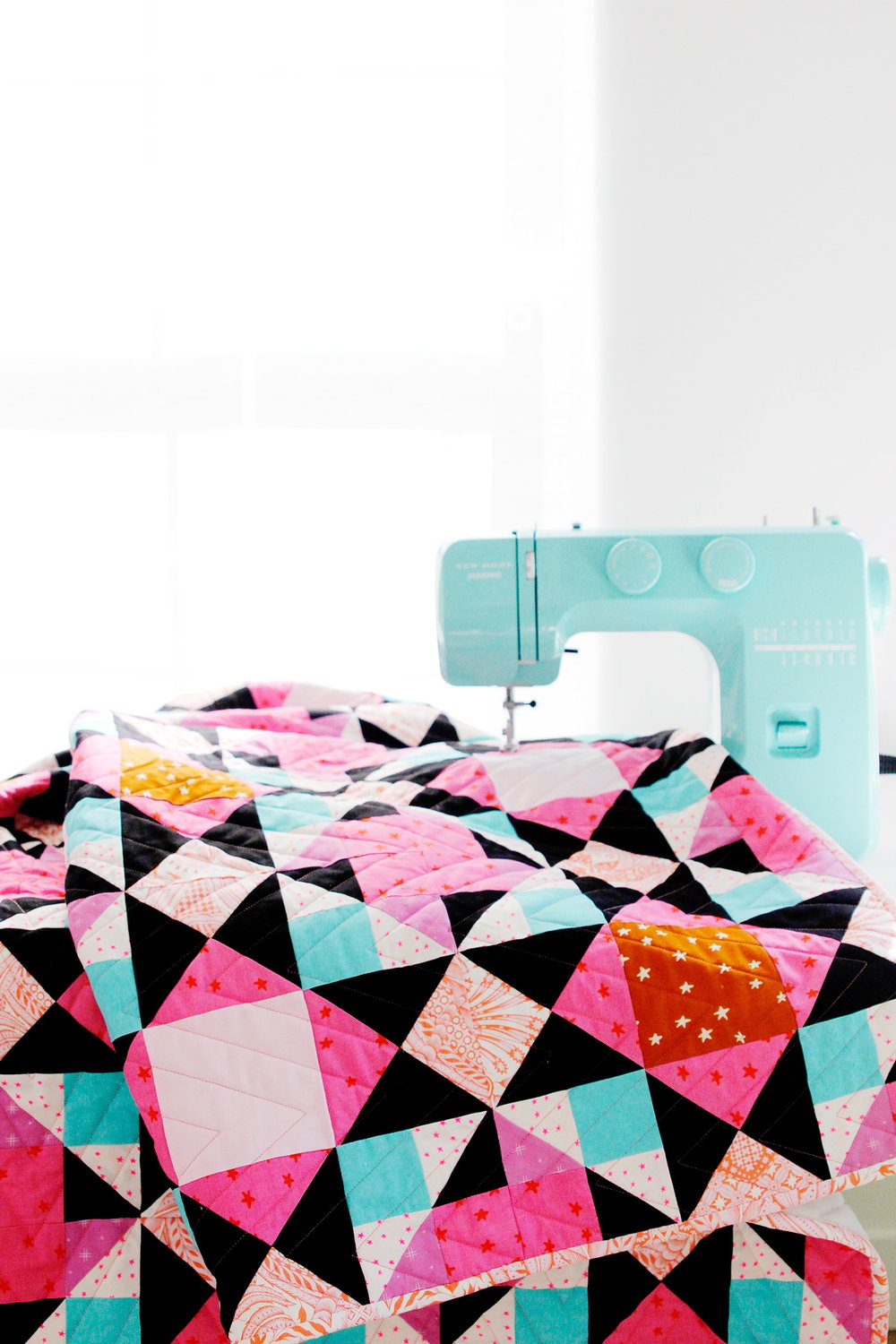 Image of GALACTIC GLOW QUILT Pattern PDF