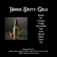 Norse Deity Oils