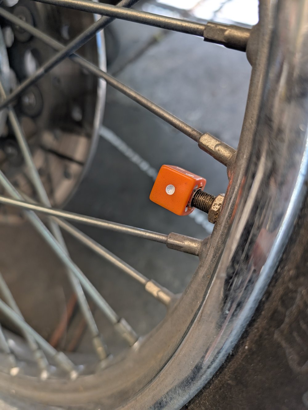 Dice tire valve covers