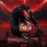 Image 2 of  GUTS AND BEAST OF DARKNESS (BUNDLE) BERSERK CUSTOM FUNKO POP