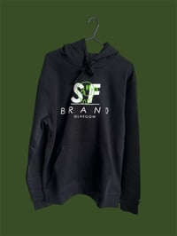 Image 1 of Smiles embroidery hoody- Black
