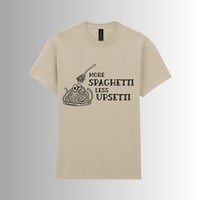 Image 3 of More Spaghetti Less Upsetti Cotton T-shirt 