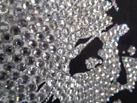 Image 4 of Customised by hand Blondie in rhinestones T shirt