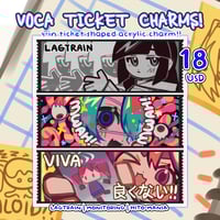 [VOCA] VOCA TICKET CHARMS 🎟