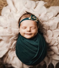 Image 1 of Christmas headband green