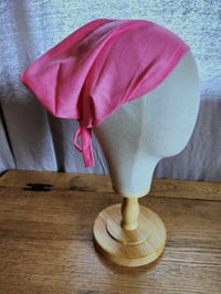 Image 1 of Linen Crown Cover in Bubblegum Pink