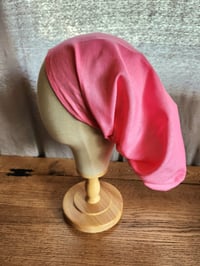 Image 1 of Linen Tichel in Bubblegum Pink