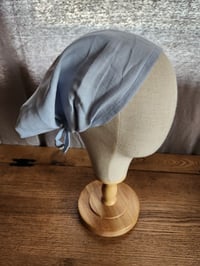 Image 1 of Linen Crown Cover in Sky Blue