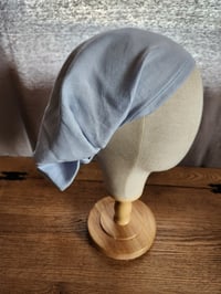 Linen Tichel in Sky Blue