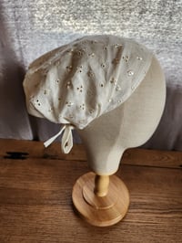 Image 1 of Linen Crown Cover in Ivory Eyelet