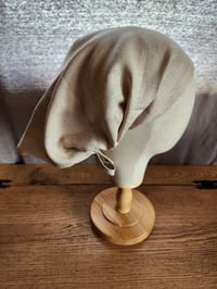 Image 1 of Linen Tichel in Undyed Natural 