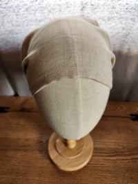 Image 2 of Linen Tichel in Undyed Natural 