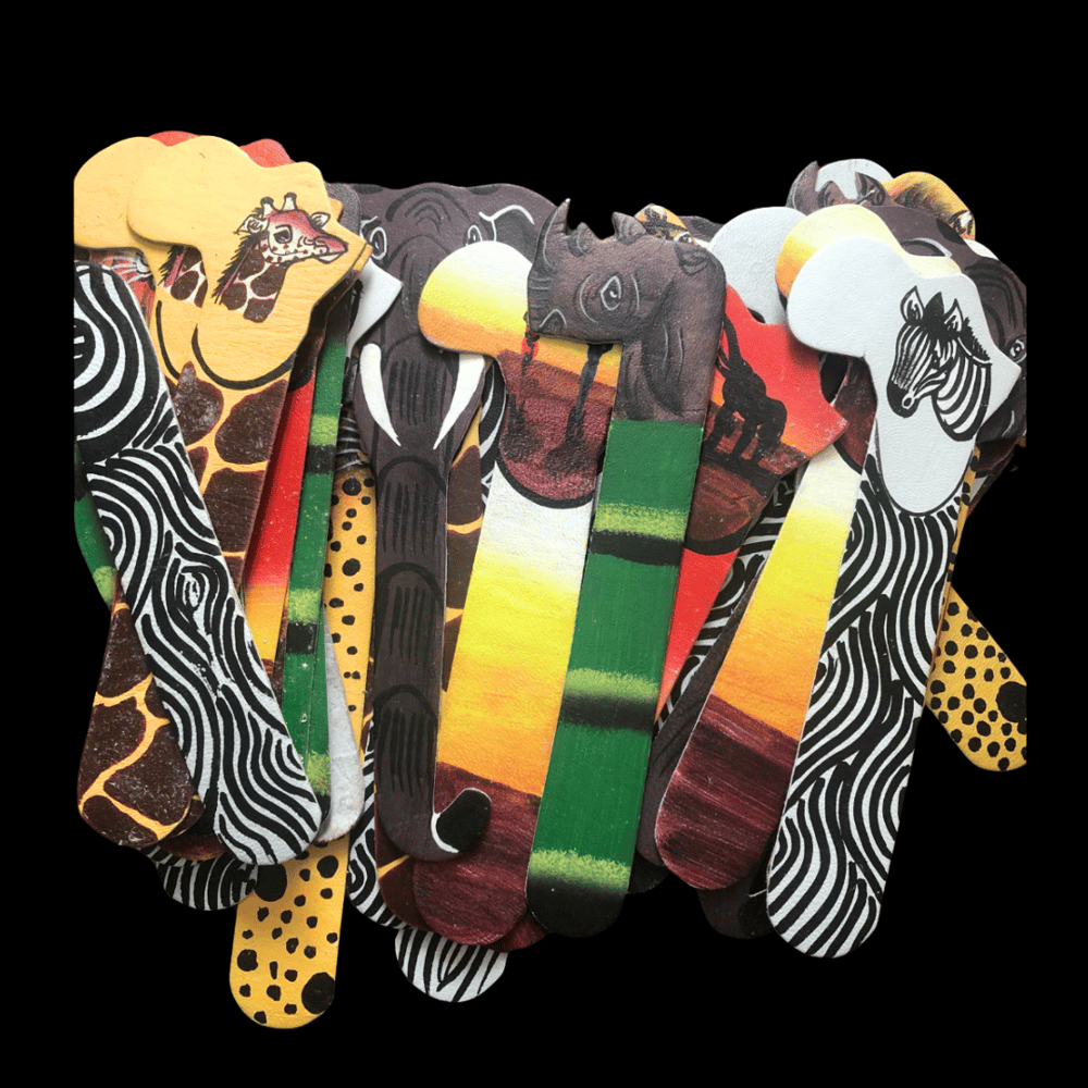 Image of Kenyan Leather Bookmark