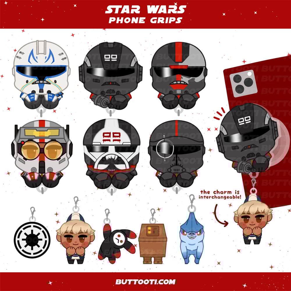☆ Star Wars Phone Grips ☆