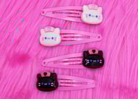 Image 4 of Nurse Kitty Hair Clips