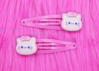 Image 3 of Nurse Kitty Hair Clips