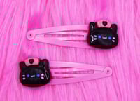 Image 2 of Nurse Kitty Hair Clips