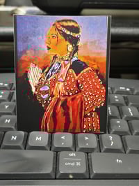 Woman in Elk Tooth Dress