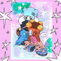 Image 1 of VERNON X TOBI A6 PRINT 