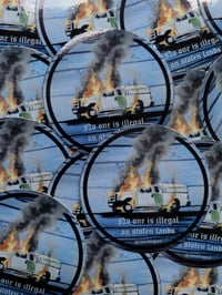 Image 1 of No One Is Illegal sticker