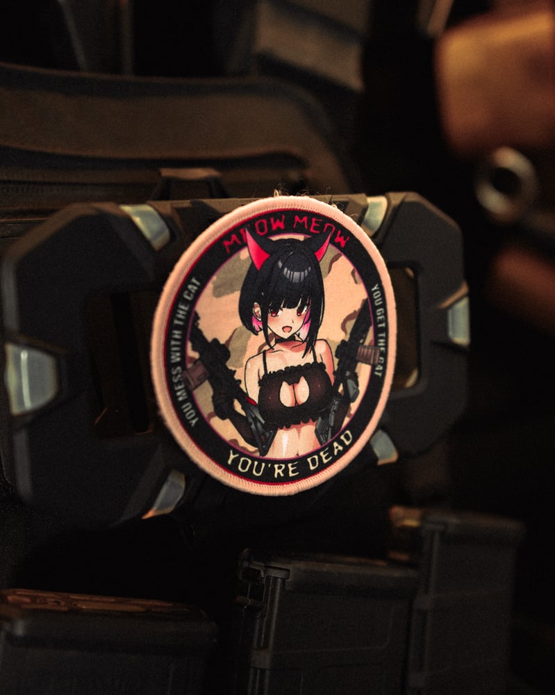 Image of Meow Meow You're Dead Patch
