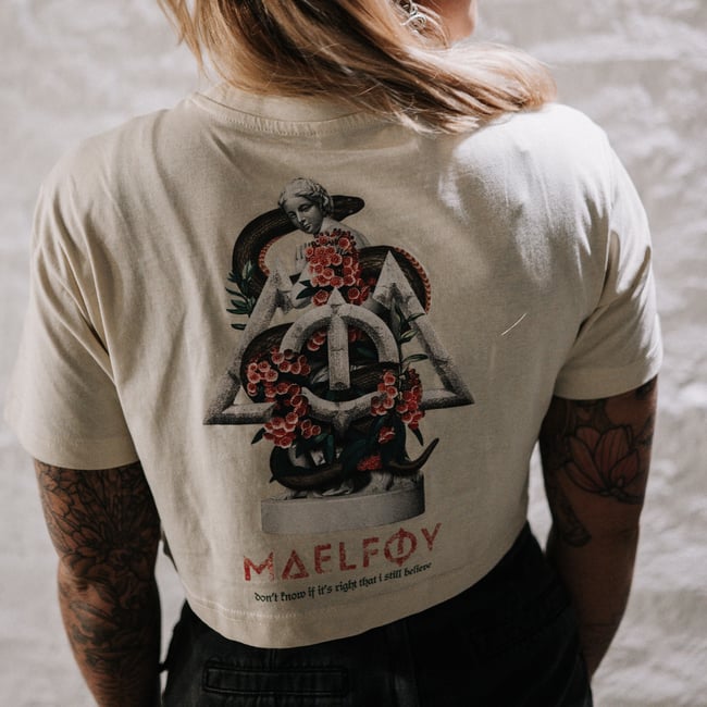 Croptop "Statue" Beige