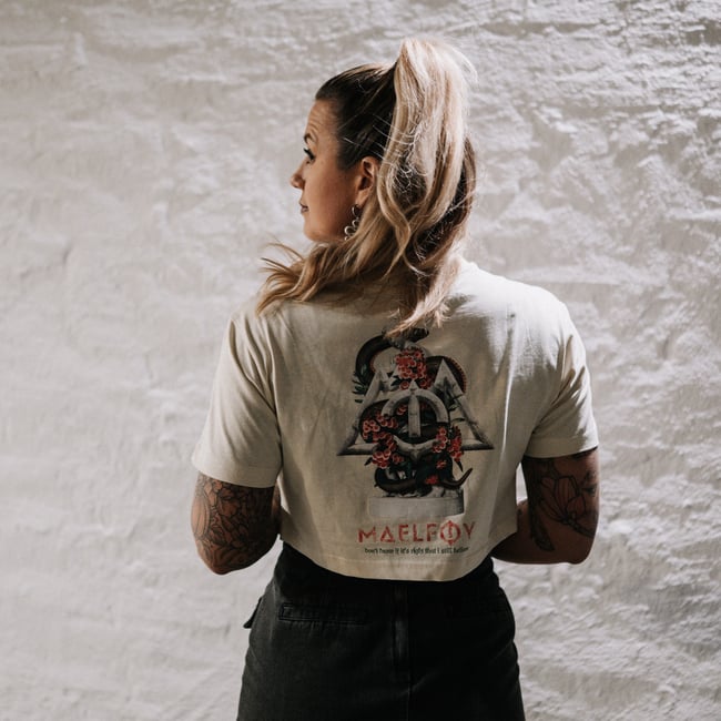 Croptop "Statue" Beige