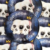 Image 2 of No Gods No Kings sticker