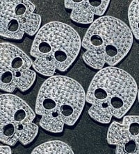 Image 5 of A3 Skull Crown Blue rhinestone 