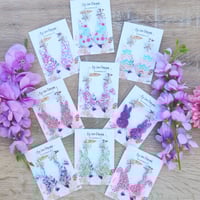 Image 3 of Easter Bunny Earrings | Sparkle Bunny Earrings