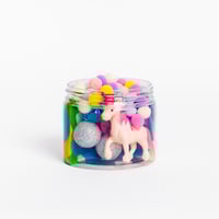 Unicorn Play Dough Jar