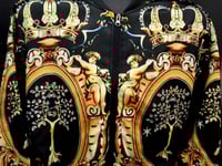 Image 6 of (Yellow Gold) Baroque jewelled bomber jacket 