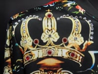 Image 3 of (Yellow Gold) Baroque jewelled bomber jacket 