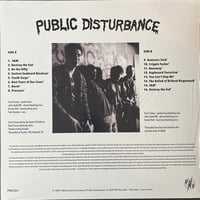 Image 2 of Public Disturbance - "S&M 45 / Live at CBGB 1984" Lp 