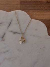 Peridot Wreath Necklace (Gold)
