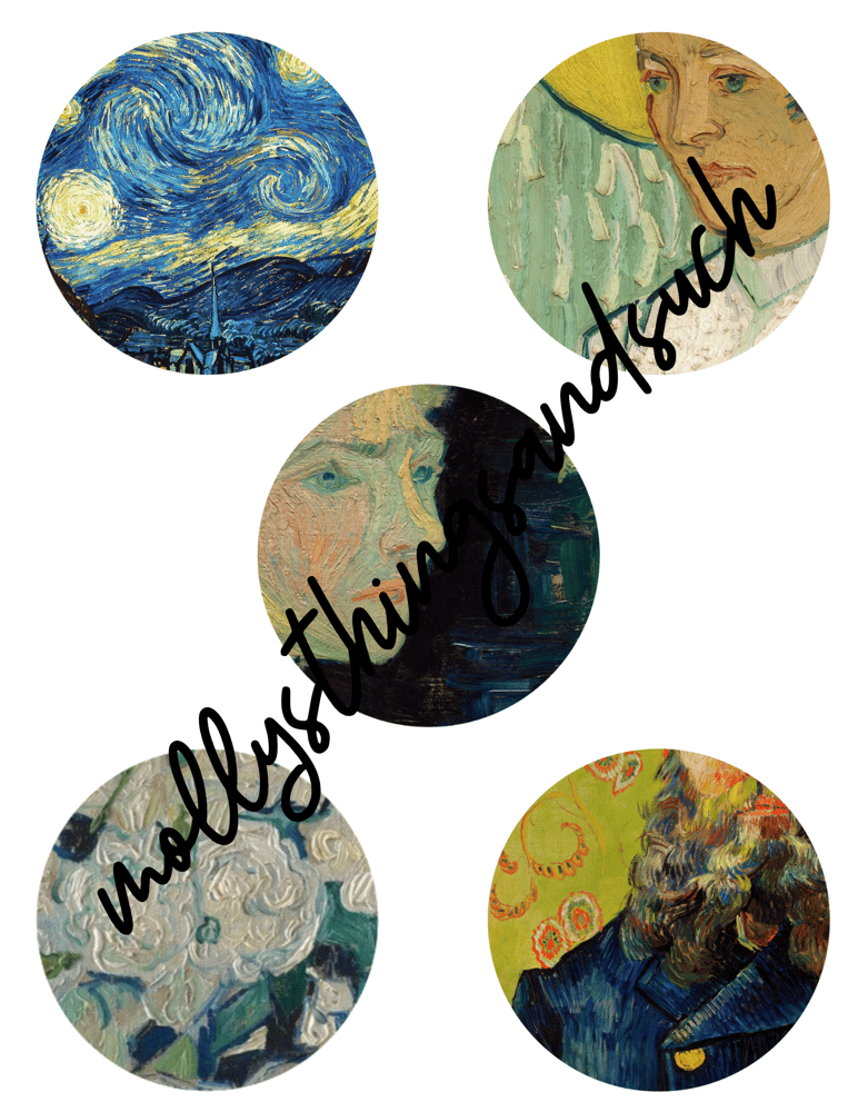 Image of Exploring Artists Through Art Cards Series.... Vincent van Gogh