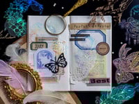 Image 1 of 80 Pieces Large Size Holographic Stickers for Scrapbook Junk Journal Bullet Journals Planners