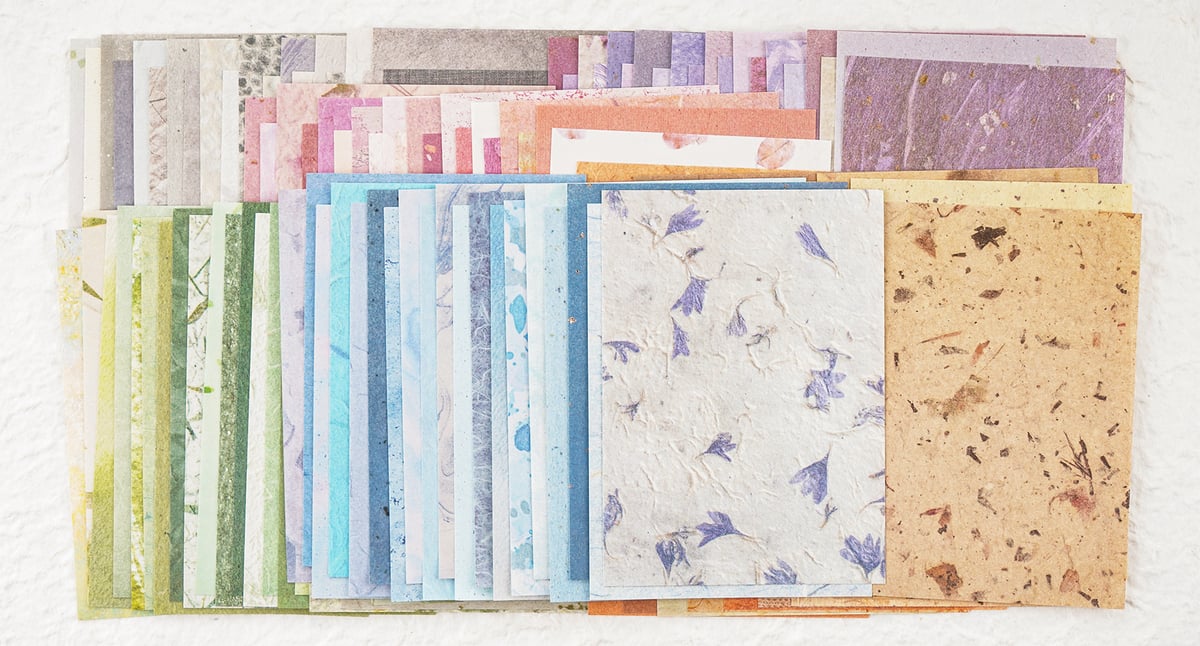 10pack Vintage Flower Embossed Scrapbook Paper For Diy Crafts Journals