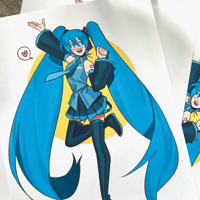 Image 1 of MIKU MIKU - PRINT 