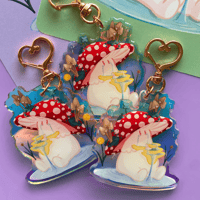 Image 1 of CRYING MUSHROOM - KEYCHAIN