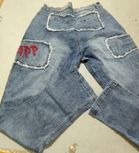 Womans itrapp blue jeans