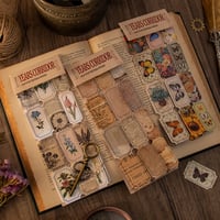 Image 1 of Vintage Style Label Stickers Set (180 Pieces)