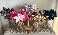 Image 3 of Memory Flowers custom created from 8 precious Princess dresses