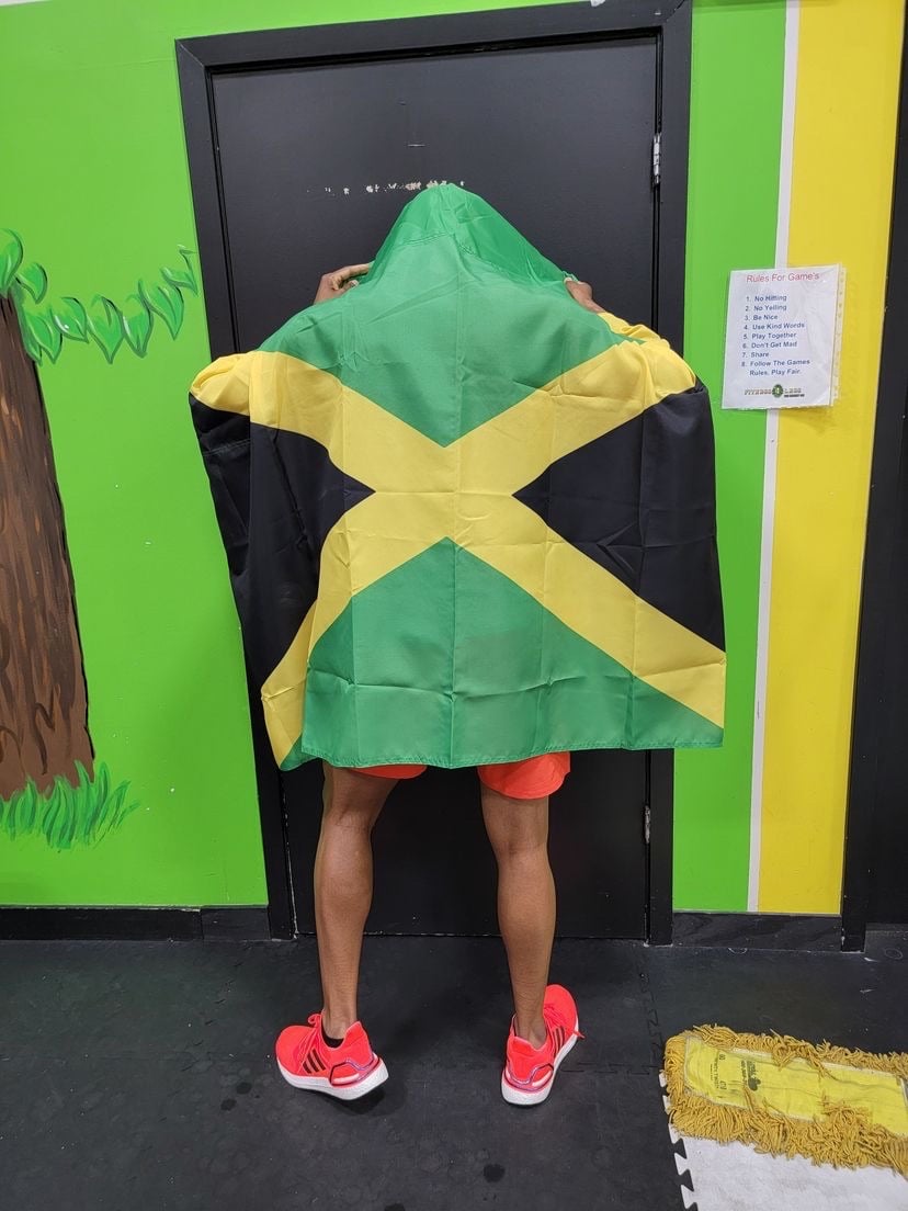 Image of Rep your island Handsfree Flag Hoody Cape (Tell us your country)
