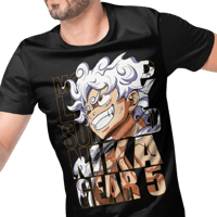 Luffy Gear 5 Vector T-shirt Design Template#2