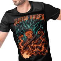 Jujutsu Kaisen Vector T-shirt Design Template#2