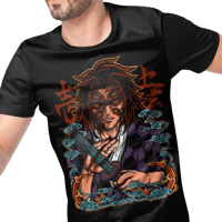 Kokushibo Demon Slayer T-shirt Design Template#1
