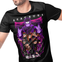 Akatsuki Naruto Vector T-shirt Design Template #2