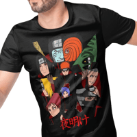 Akatsuki Naruto Vector T-shirt Design Template#2